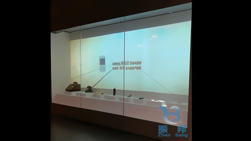 多媒體互動(dòng)櫥窗展品展示效果圖