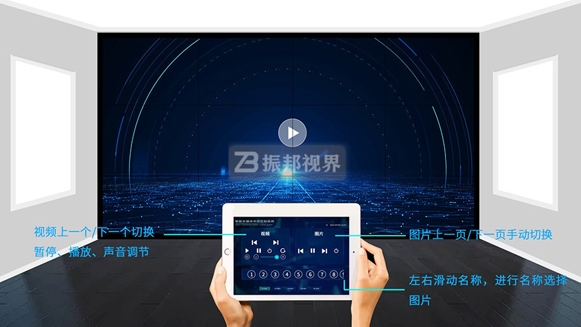 展廳中控系統(tǒng)界面功能介紹